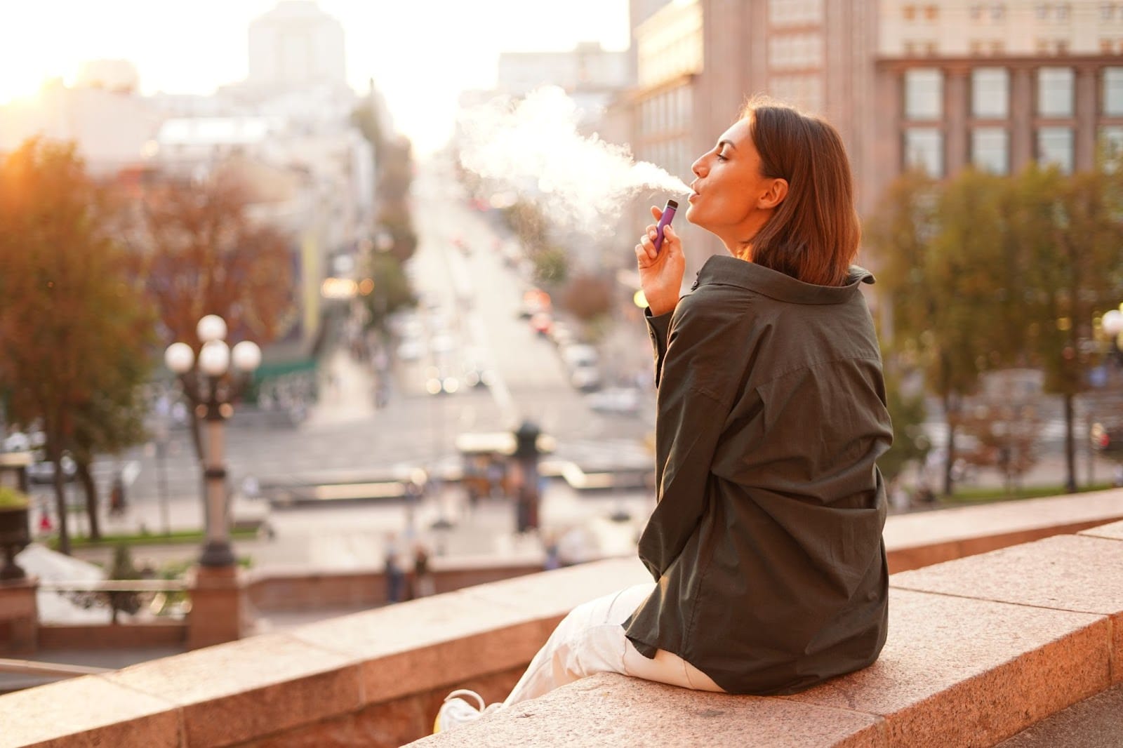 vape starter kit technical display