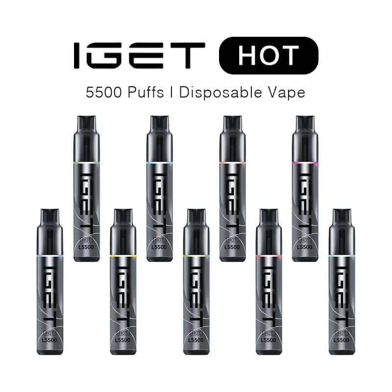 Technical breakdown of IGET Hot 5500 disposable vapes