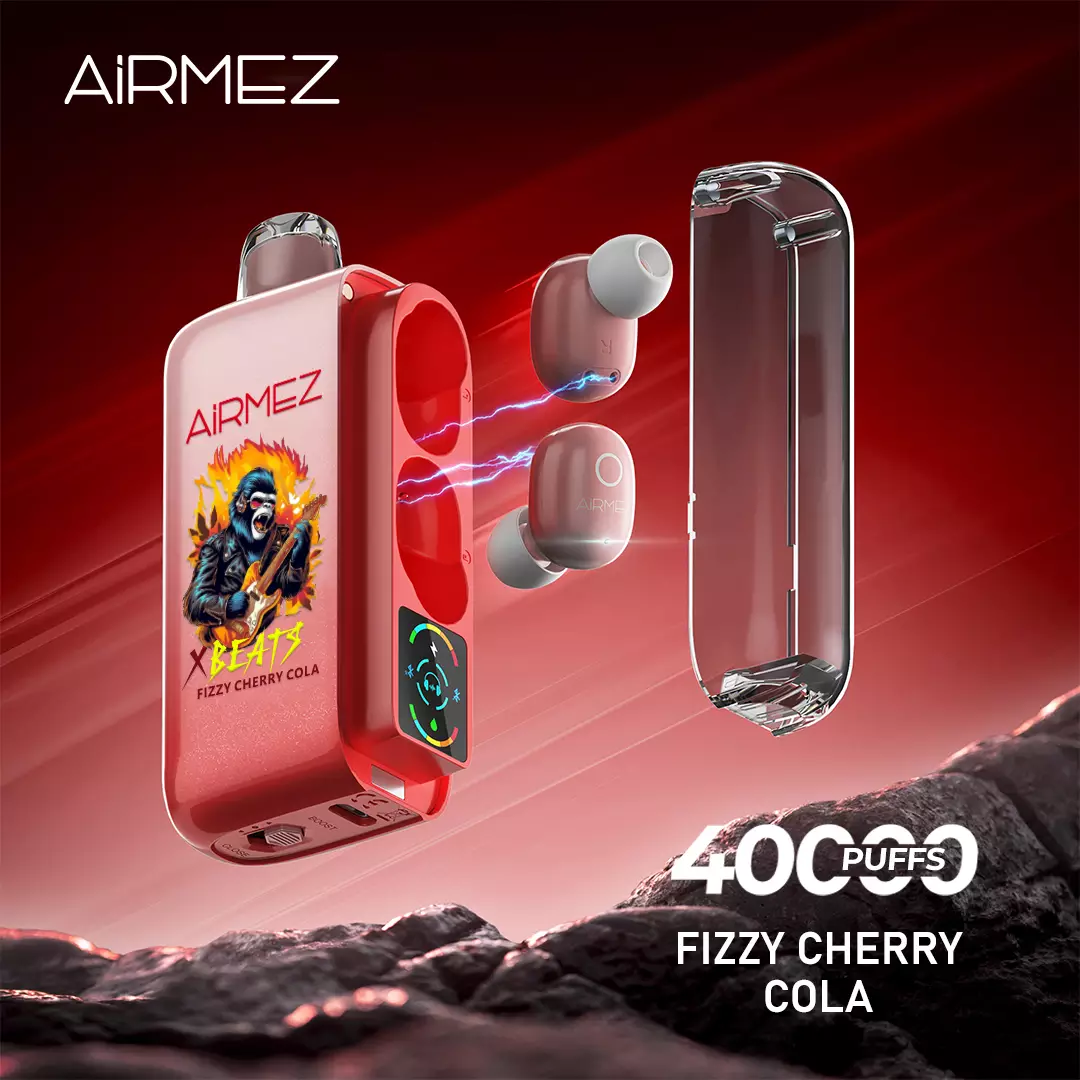 FIZZY CHERRY COLA AIRMEZ XBEATS 40000 - Fizzy Cherry Cola - Image 1