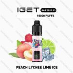 IGET BAR PLUS S3 KIT - Peach Lychee Lime Ice