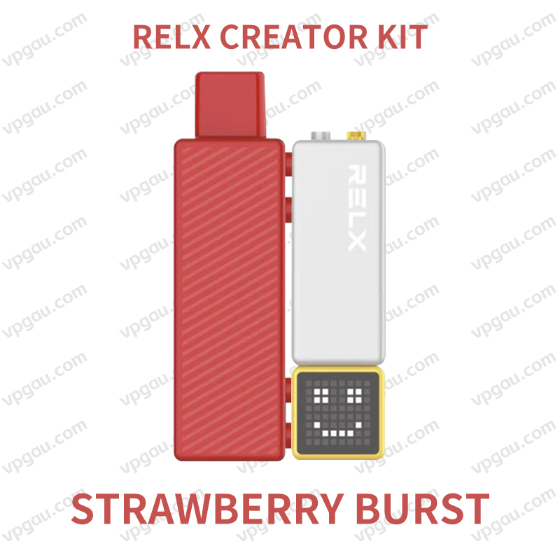 strawberry burst RELX Creator 18000 Puffs - Image 1