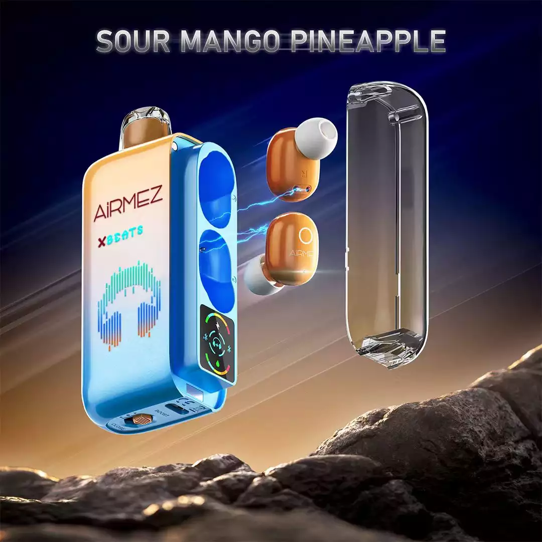 Sour Mango Pineapple AIRMEZ XBEATS 40000 - Sour Mango Pineapple - Image 1