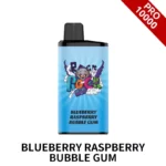 IGET BAR PRO 10000 - Blueberry Raspberry Bubble Gum