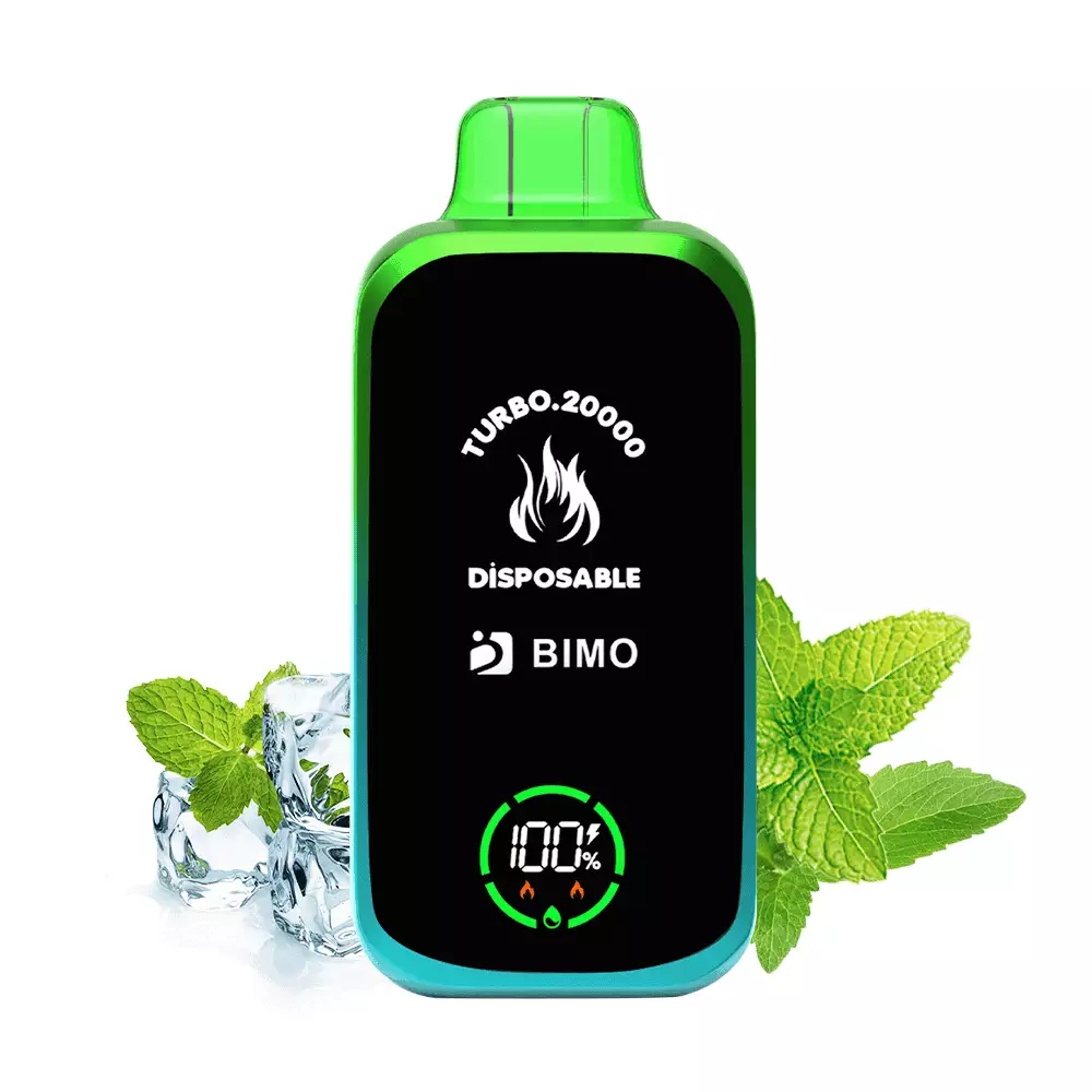 bimo-turbo-20000-puffs-cool-mint BIMO TURBO 20000 - Cool Mint - Image 1