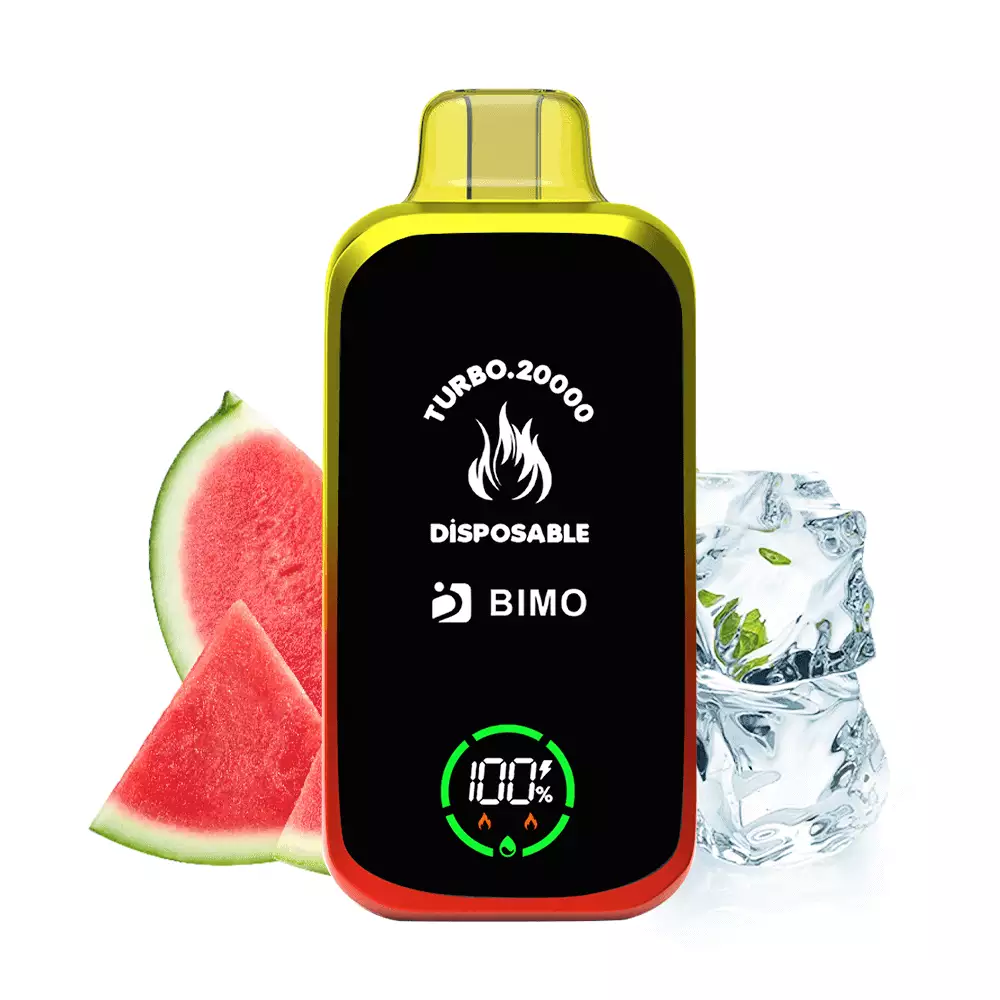 bimo-turbo-20000-puffs-watermelon-ice BIMO TURBO 20000 - Watermelon Ice - Image 1
