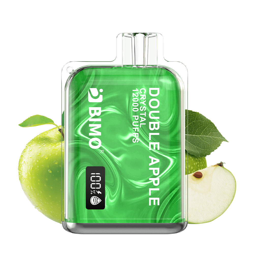 bimovape-crystal-12000-puffs-double-apple BIMO CRYSTAL 12000 - Double Apple - Image 1