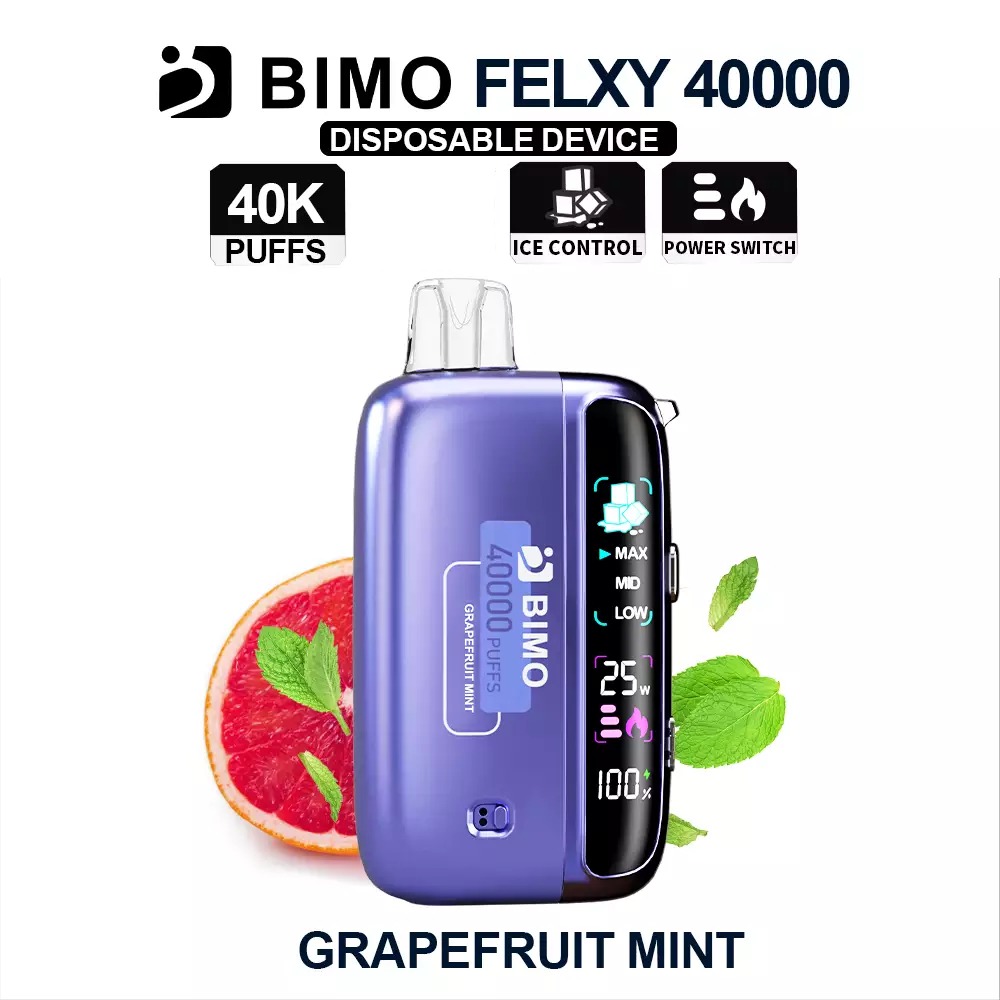 grapefruit mint1 BIMO FELXY 40000 Kit - Grapefruit Mint - Image 1