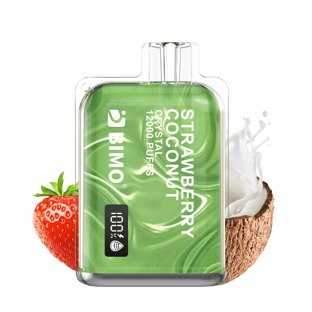strawberry-coconut BIMO CRYSTAL 12000 - Strawberry Coconut - Image 1