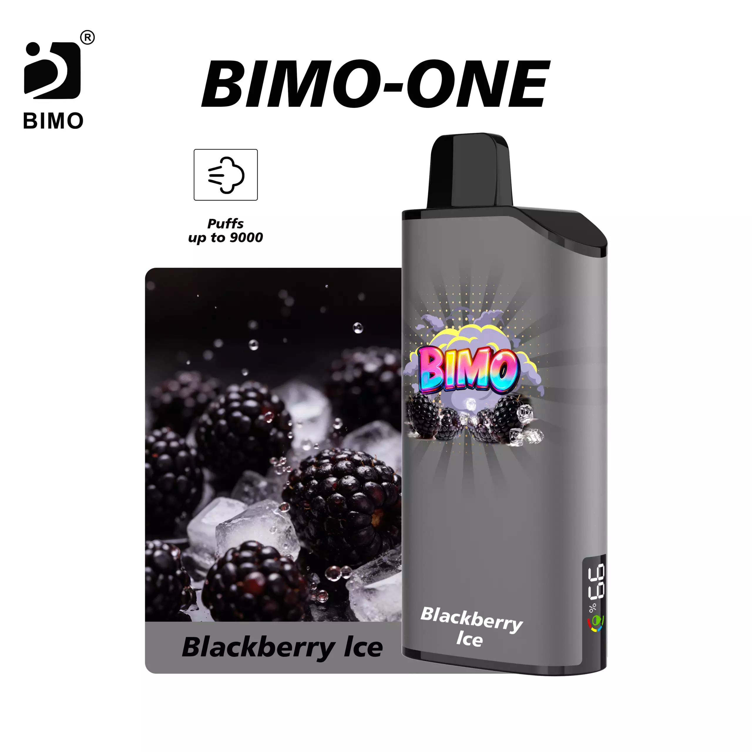 BIMO ONE 9000 Blackberry-lce-scaled BIMO ONE 9000 - Blackberry Ice - Image 1