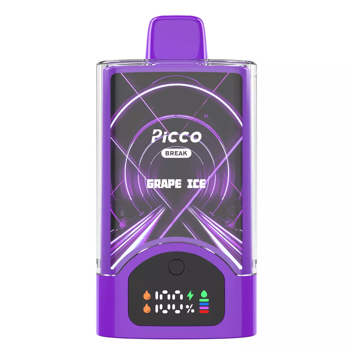 Picco-Break-30000-Puffs-Grape-Ice- PICCO BREAK 30000 - Grape Ice - Image 1
