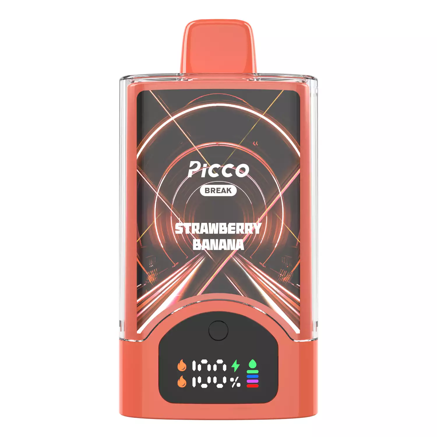 Picco-Break-30000-Puffs-Strawberry-Banana PICCO BREAK 30000 - Strawberry Banana - Image 1