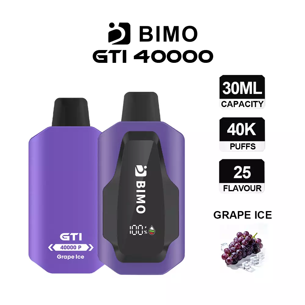 2-GRAPE ICE BIMO GTI 40000 - Grape Ice - Image 1